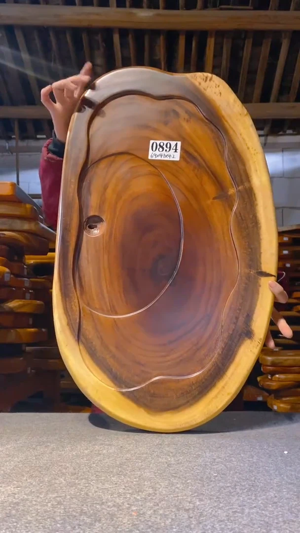 【闪购商品】实木茶盘 一物一拍（不含配件）