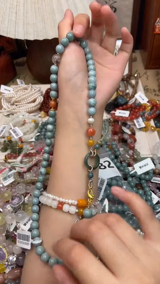 项链翡翠未镶嵌382