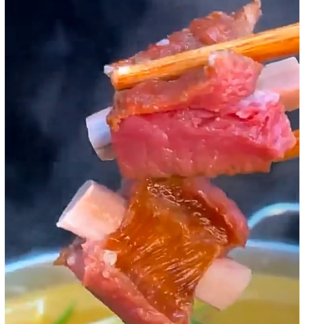 农家烟熏腊排骨整块纯肋排精排