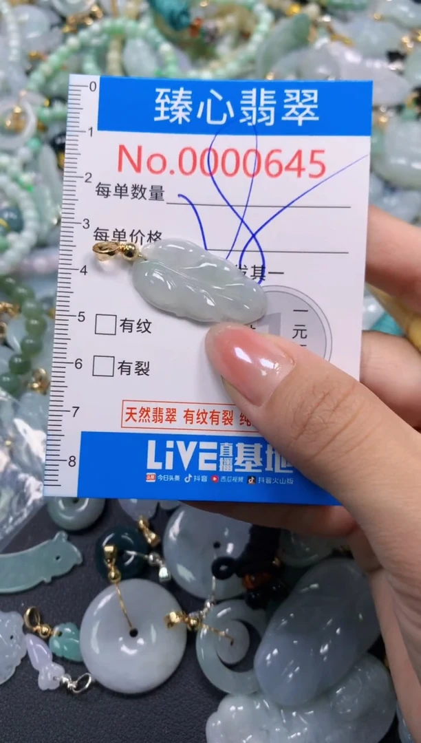 颈饰未镶嵌翡翠645
