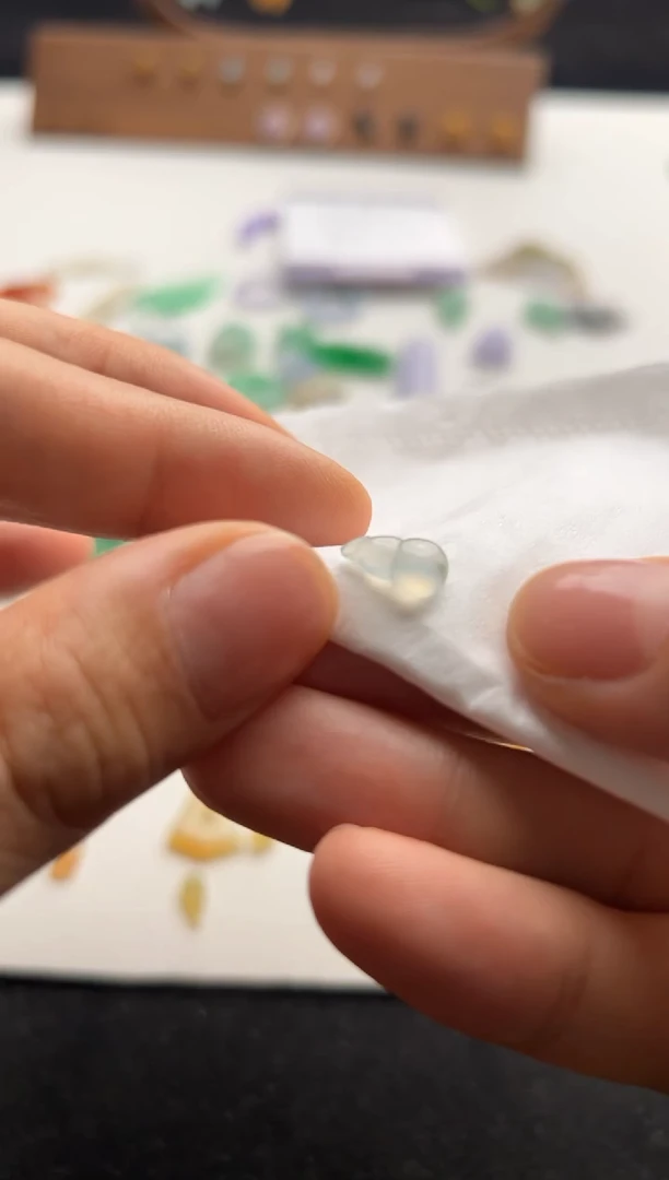 定制翡翠未镶嵌葫芦99+10-lhm187