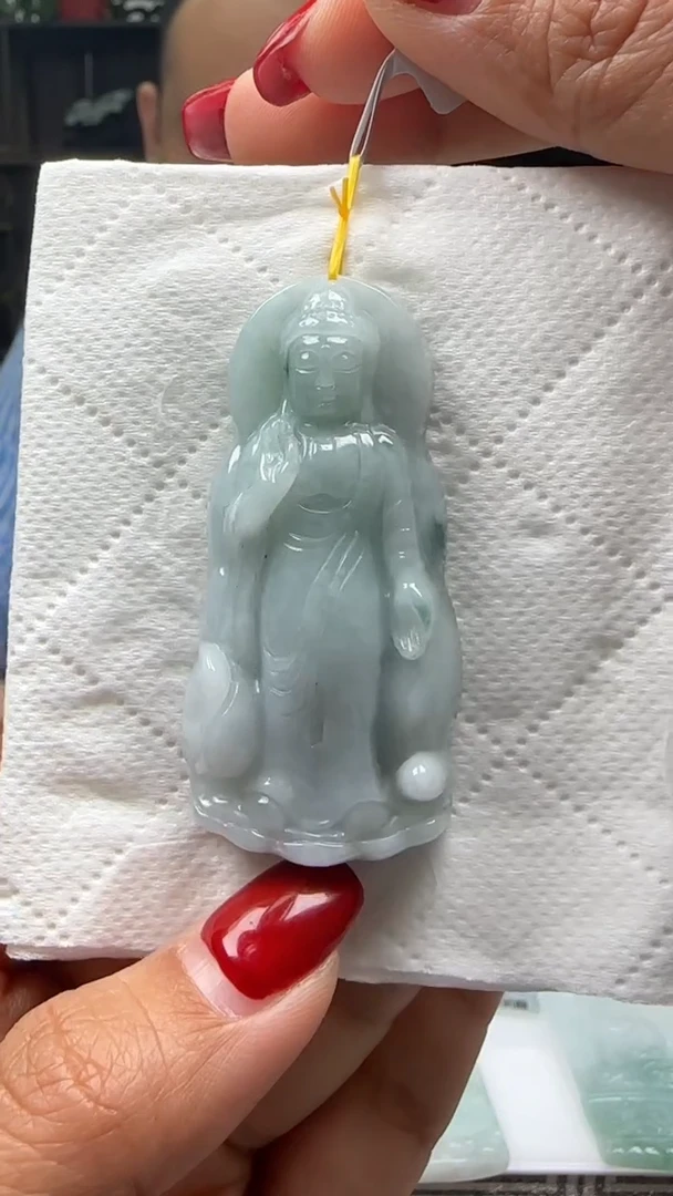 【闪购商品】翡翠颈饰未镶嵌天然翡翠A货吊坠