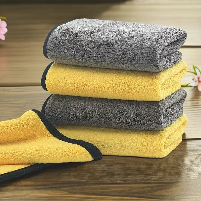 （拍一发四）擦车毛巾洗车布吸水毛巾擦玻璃抹布