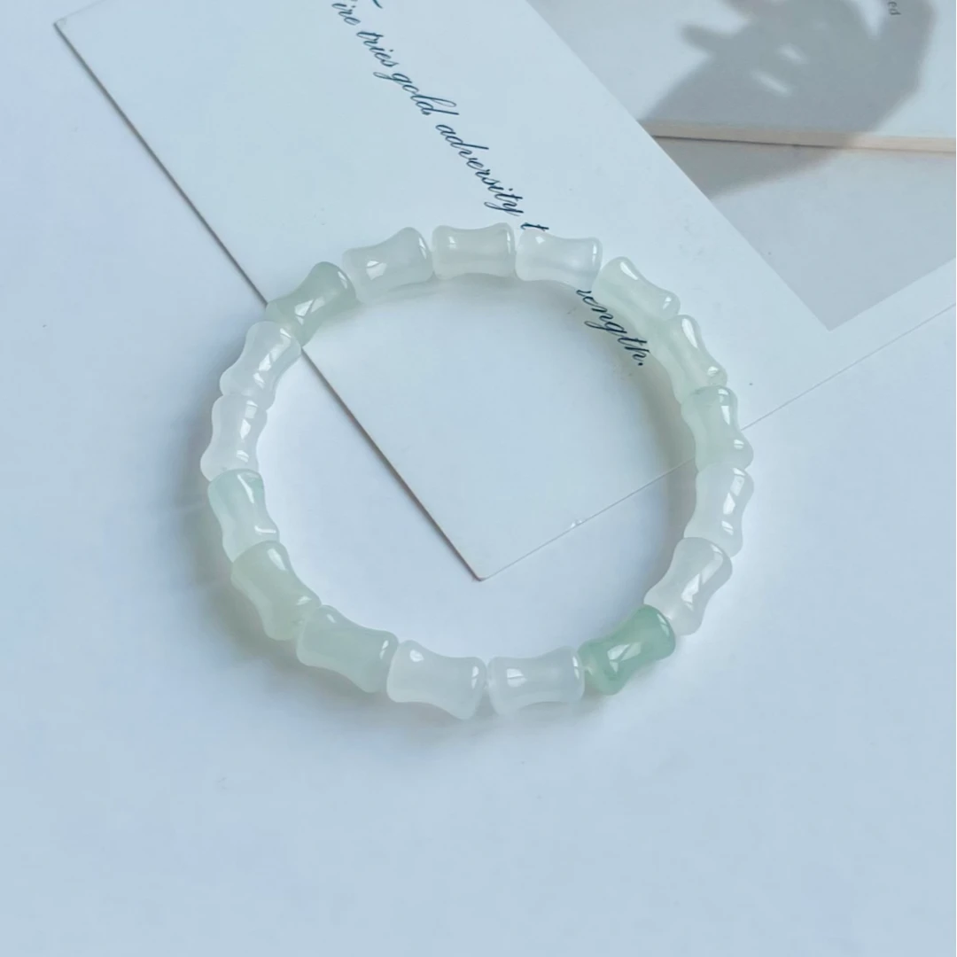【520】石英质玉【竹节手链】专属链接