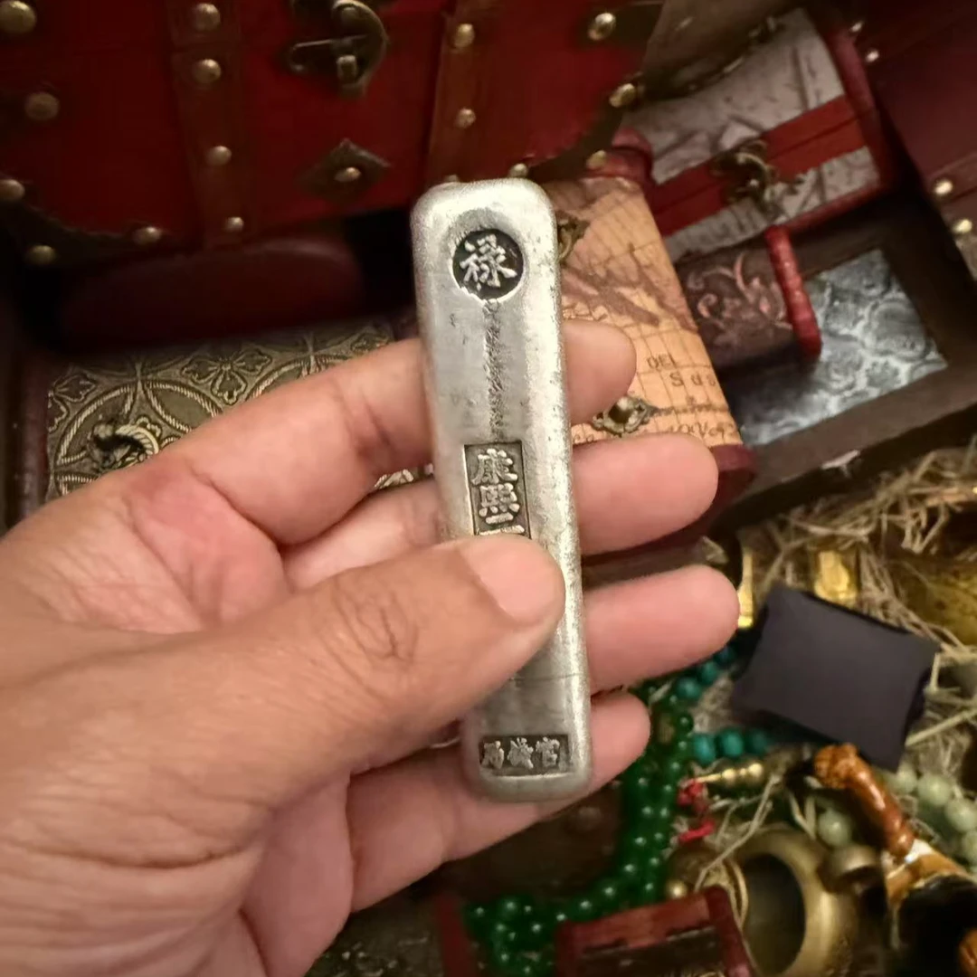 精品复古银色小条书房摆件Y