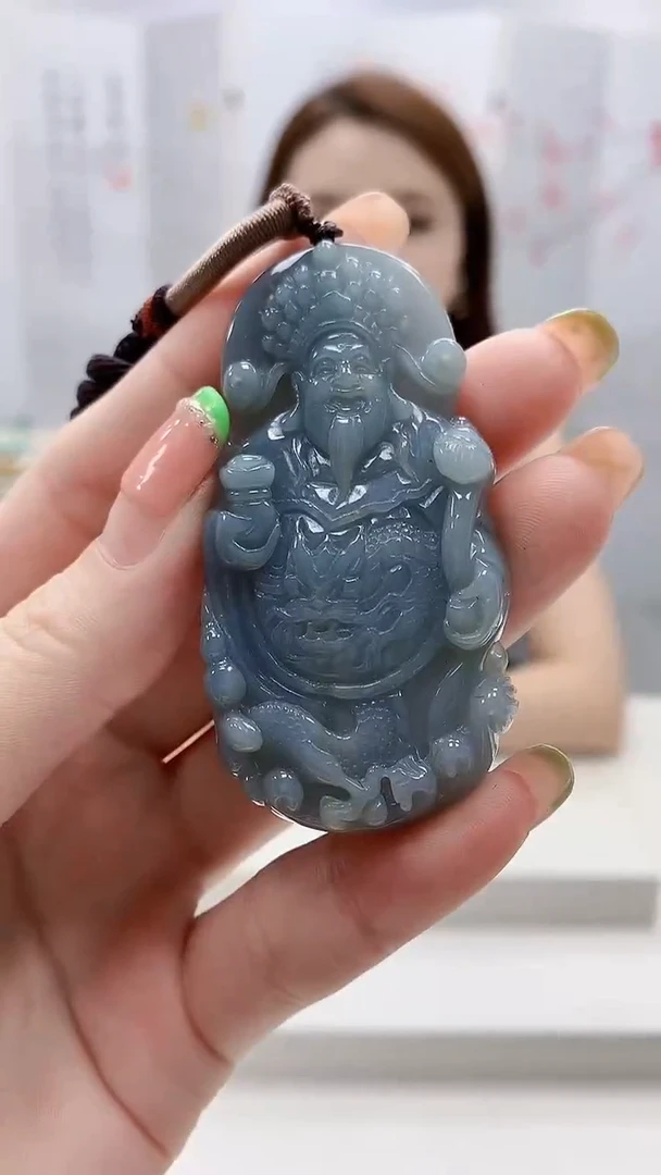 未镶嵌定制翡翠5169ry-毛货挂件43