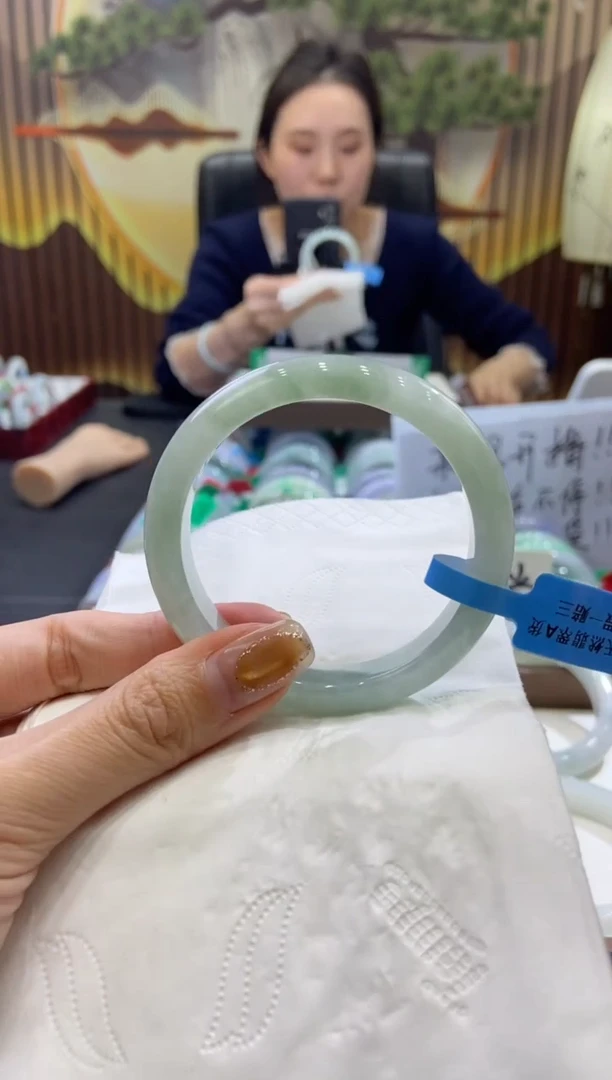 未镶嵌手镯翡翠0005898
