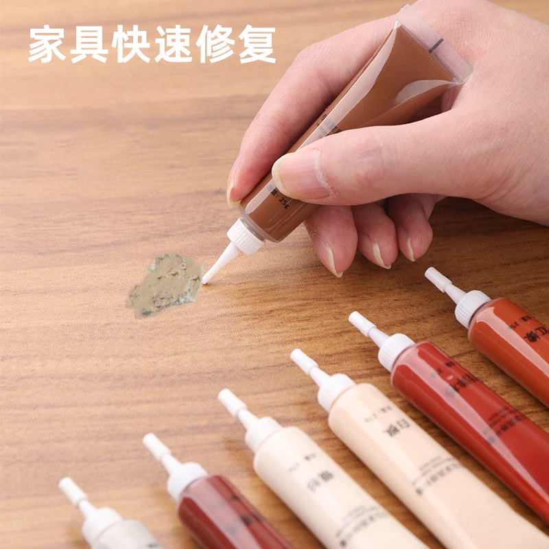 木质木器修补漆膏家具修补液维修木门地板实木桌子划痕修复补漆笔