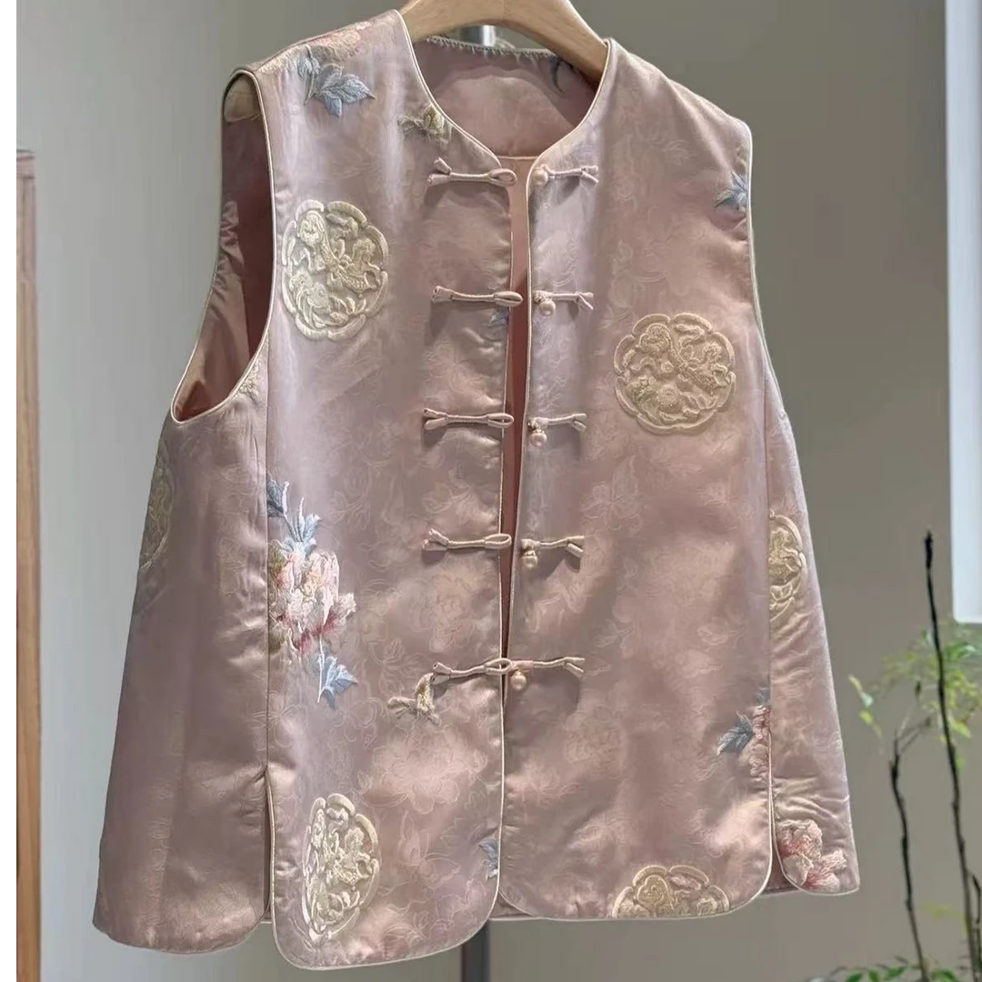 新中式断面盘口马甲