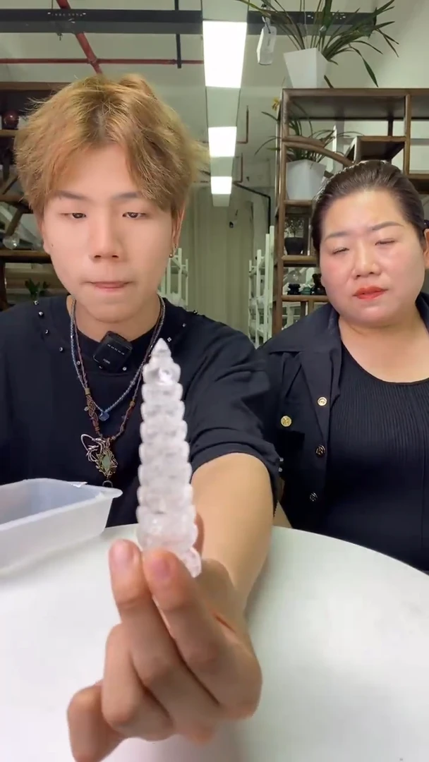 文昌塔未镶嵌水晶白水晶文昌塔D166多样性发其一