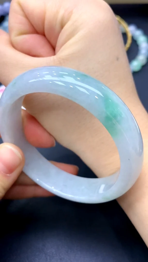 未镶嵌手镯翡翠223-中国好珍宝