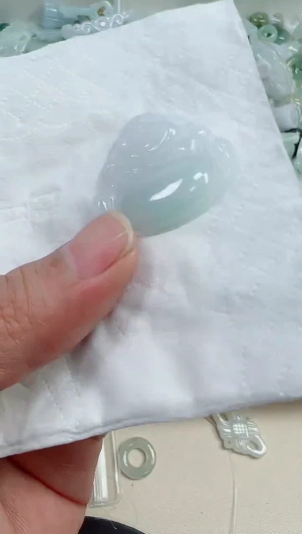 散珠翡翠156号链接，A货翡翠