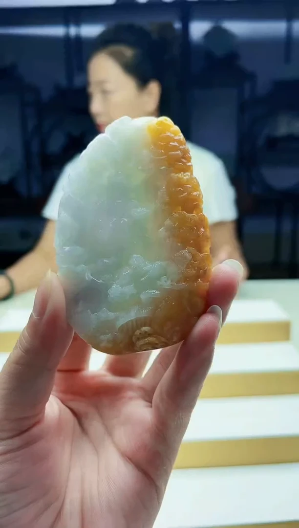 未镶嵌定制翡翠毛货09140166