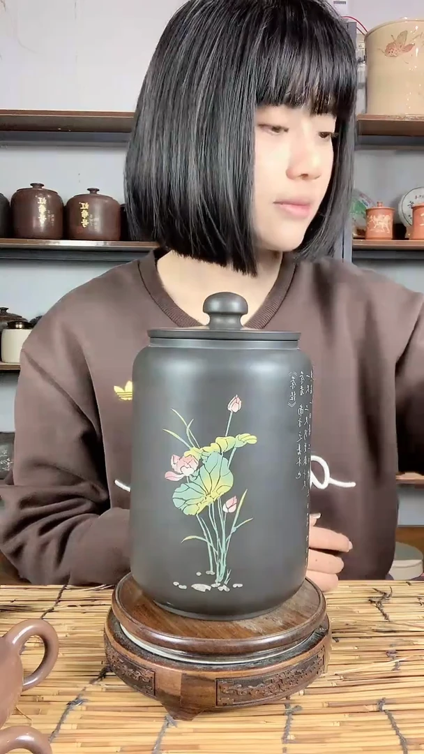 【闪购商品】罐精磨个彩填醒茶罐