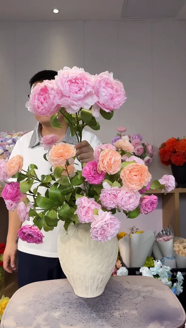 99 永生芍药3枝 粉