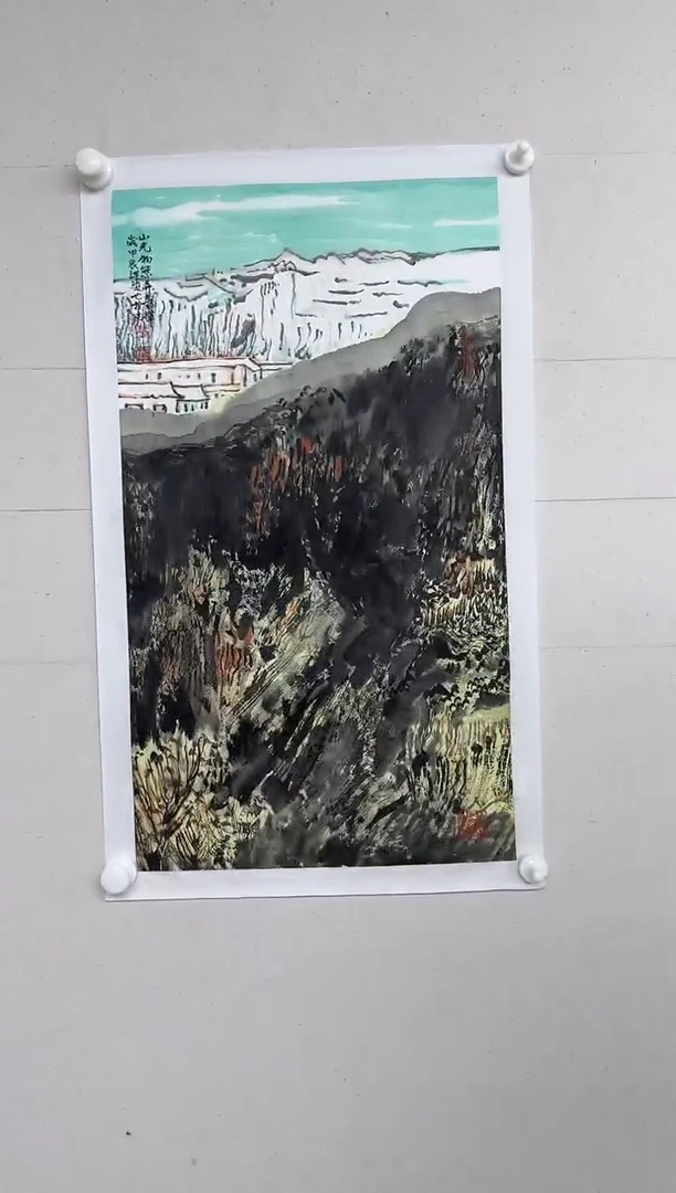 【闪购商品】绘画李老师国画作品