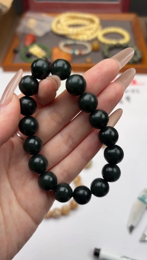 未镶嵌手串和田玉和田玉手串