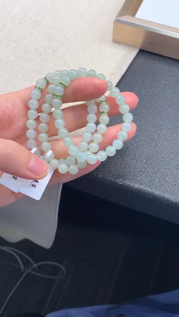 未镶嵌手串翡翠FC369 翡翠手串 多样性发其一