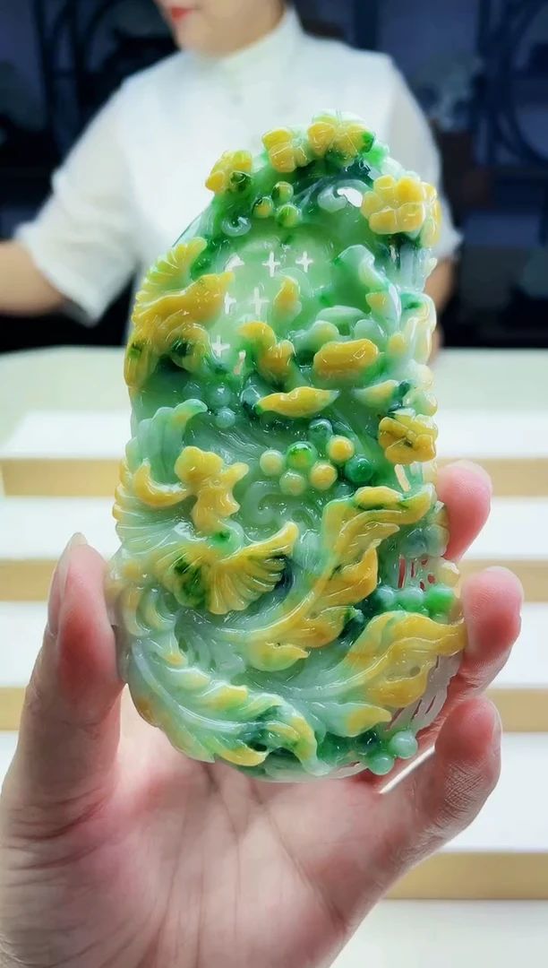 未镶嵌定制翡翠毛货09270341