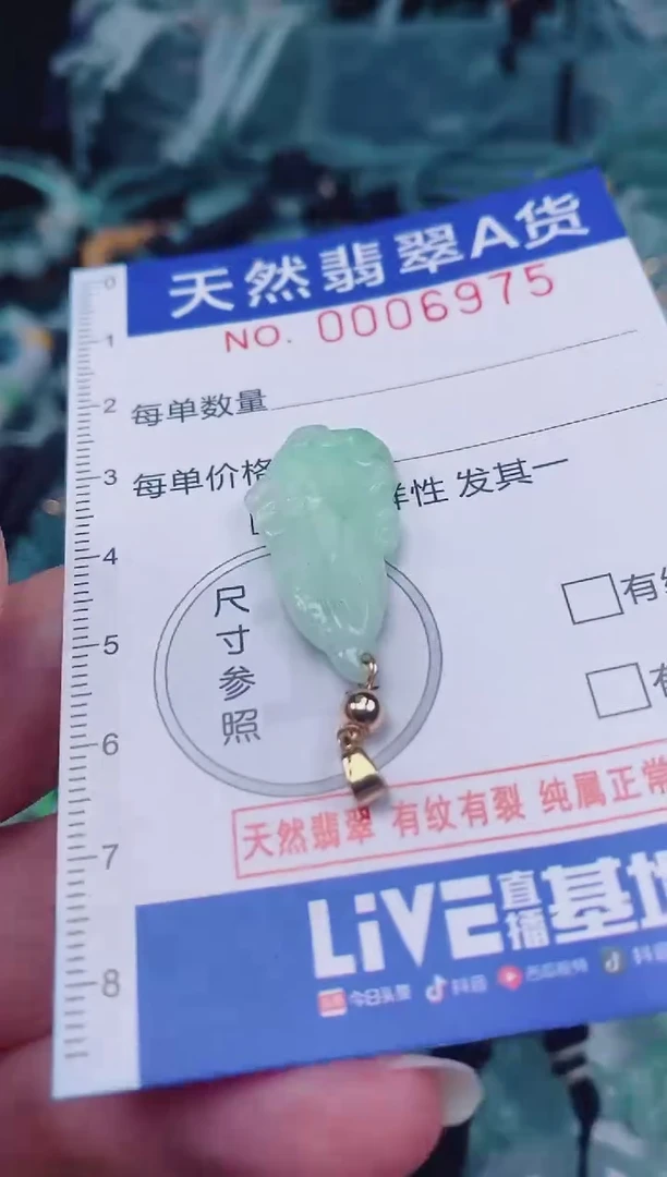 颈饰未镶嵌翡翠00006975
