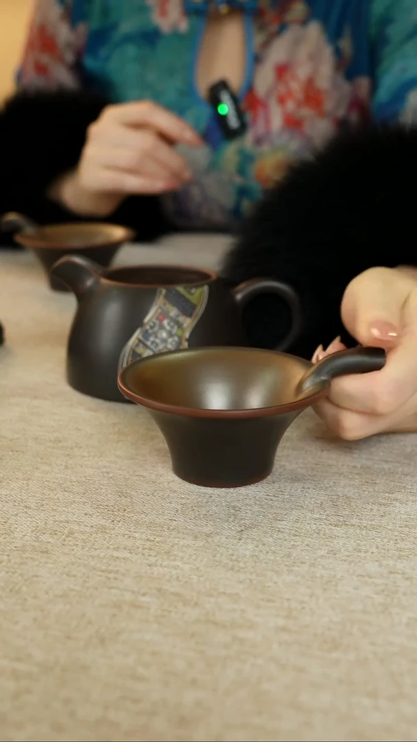 广西陶礼坭兴陶茶漏