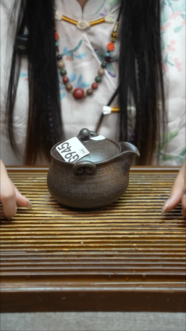 万古烧粗陶手工茶具