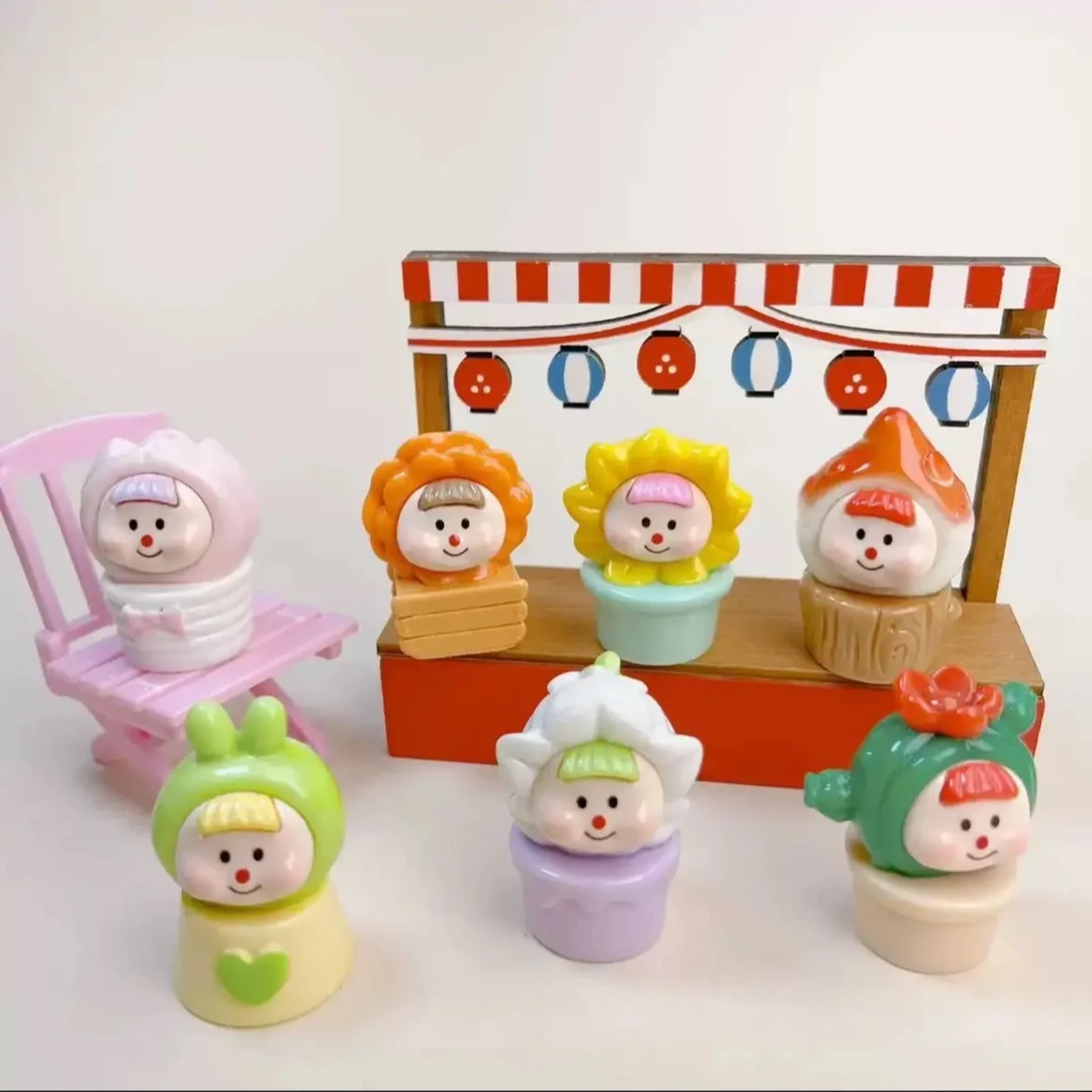 【对对碰】植物多妹萌莉创意可爱摆件网红治愈系微景观摆设