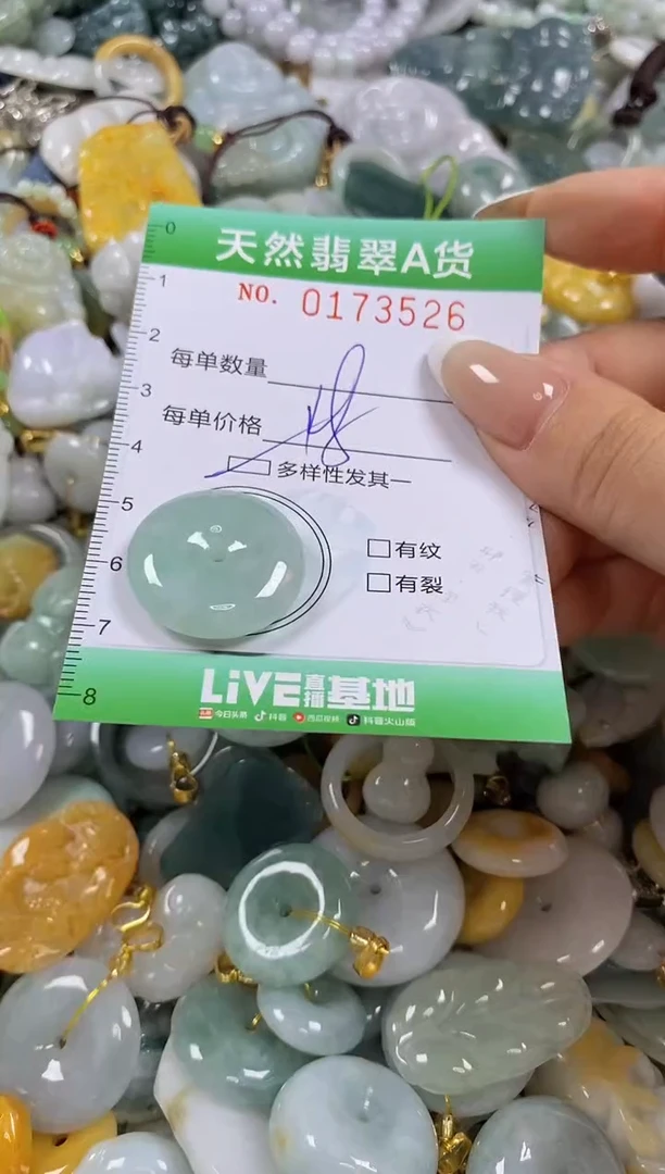 翡翠未镶嵌颈饰闪购0173526多样性发其一