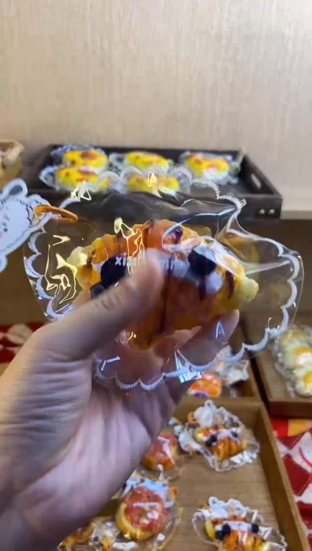 胶制蓝莓可颂（早鸟价）软袋