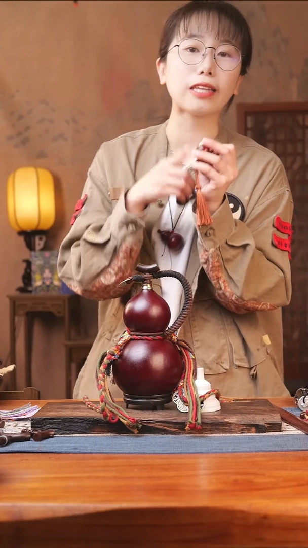 1124号链接精品大漆葫芦现货现发[一物一拍]