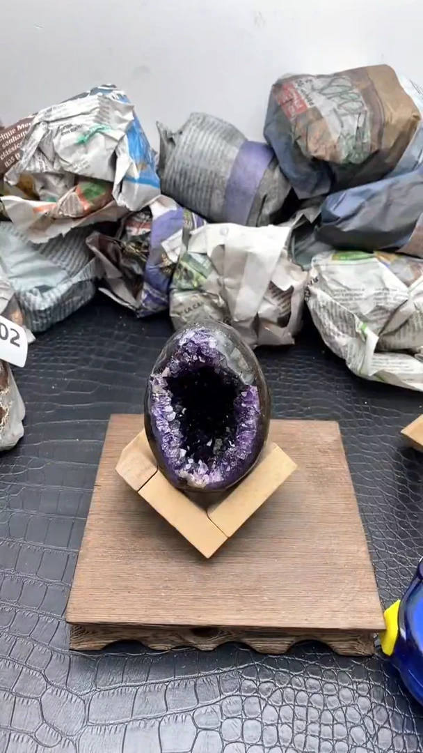 【闪购商品】紫晶11未镶嵌711号龍蛋