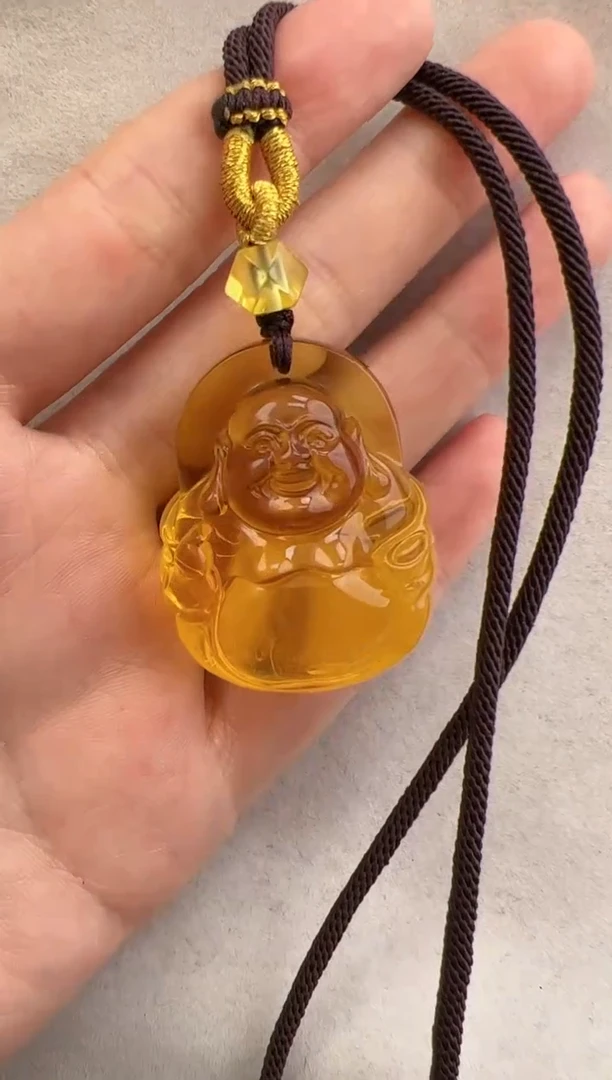 【闪购商品】琥珀裸石未镶嵌10118031-吊坠