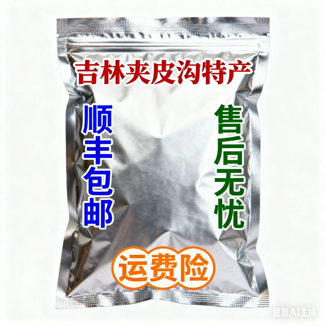 吉林夹皮沟铝箔袋装100克