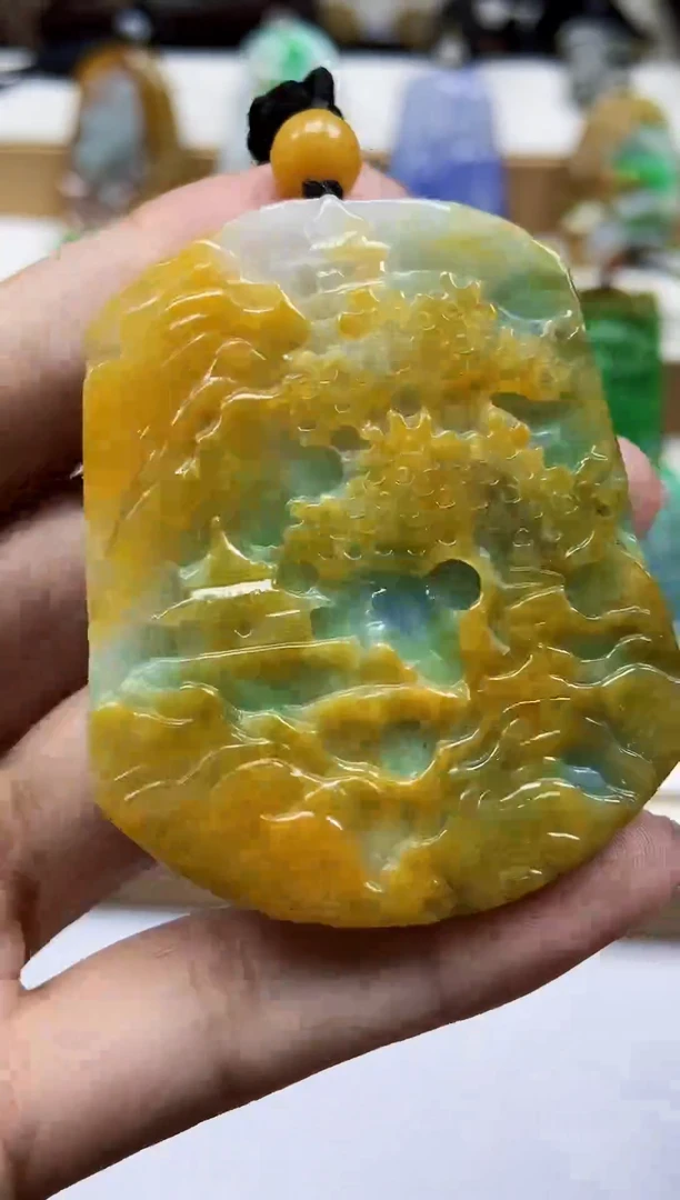 未镶嵌挂件翡翠翡翠A货