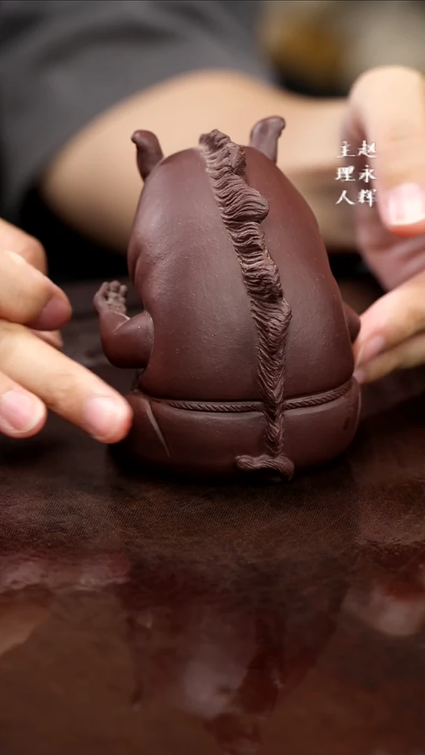 紫砂茶宠紫砂小猪