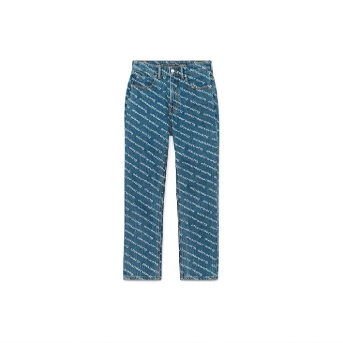 未使用 Alexander McQueen/亚历山大·麦昆 牛仔裤 蓝色 TP020550