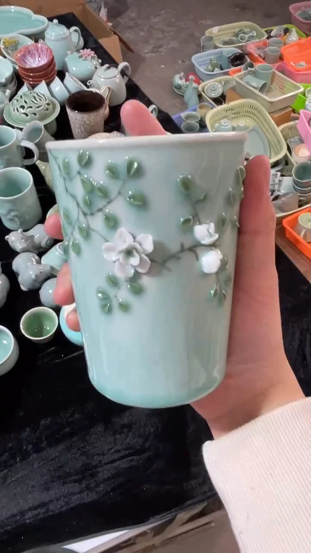 【闪购商品】纯手工 特价福利 微瑕 慧仙青瓷