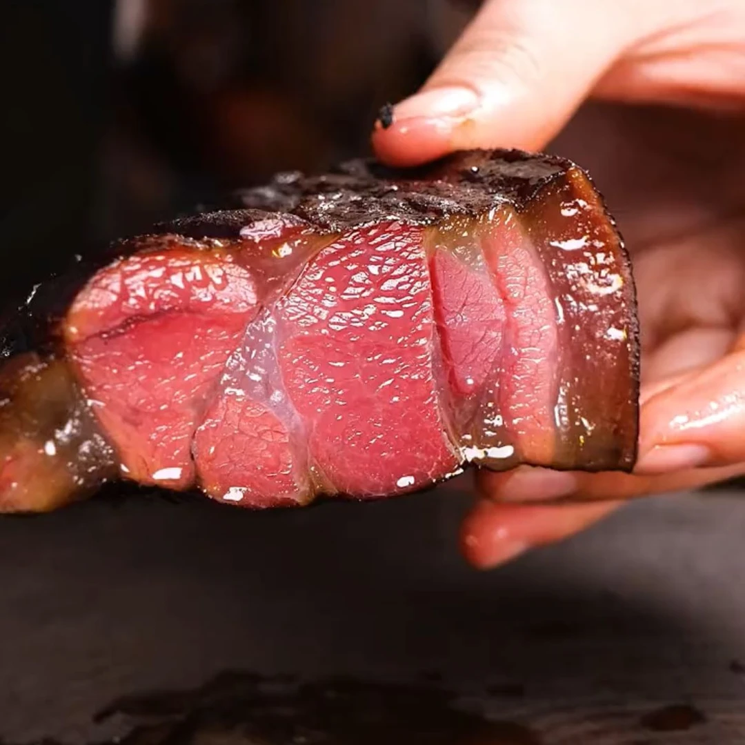 腊膳缘精品烟熏后腿烟熏肉腊肉正宗土猪腊肉熏肉烟熏腊肉年货送礼
