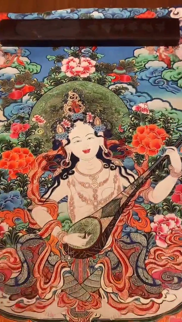 装裱画精美唐卡tk16005