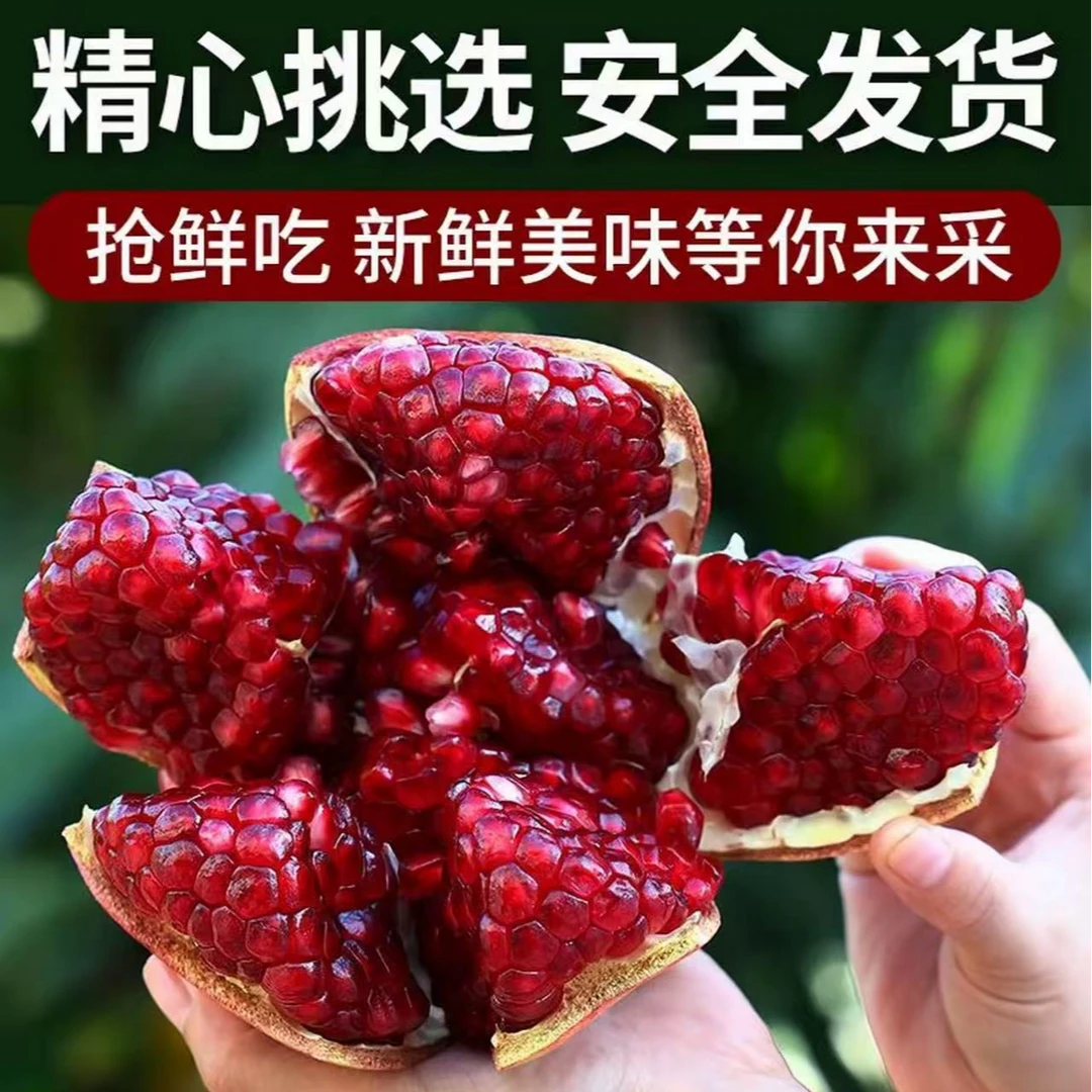 云南楚雄新鲜突尼斯软籽石榴