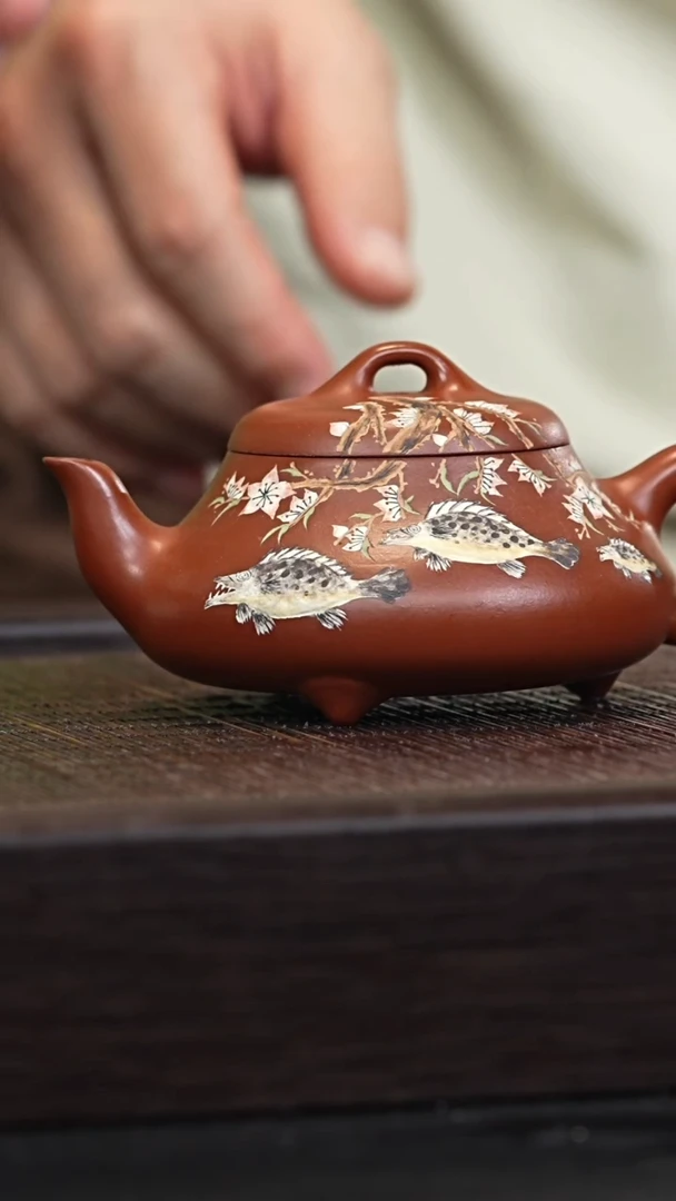 茶壶紫砂宜兴紫砂壶ZLH2557