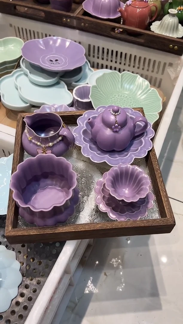 瓷片非微瑕商品，【托盘】【无礼盒】