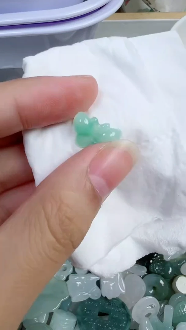 散珠翡翠481号链接，A货翡翠