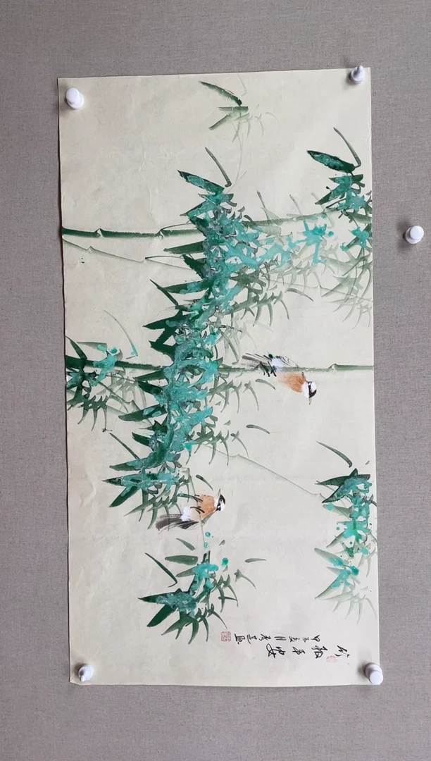 国画138*68 李秀芝李秀芝李秀芝李秀芝