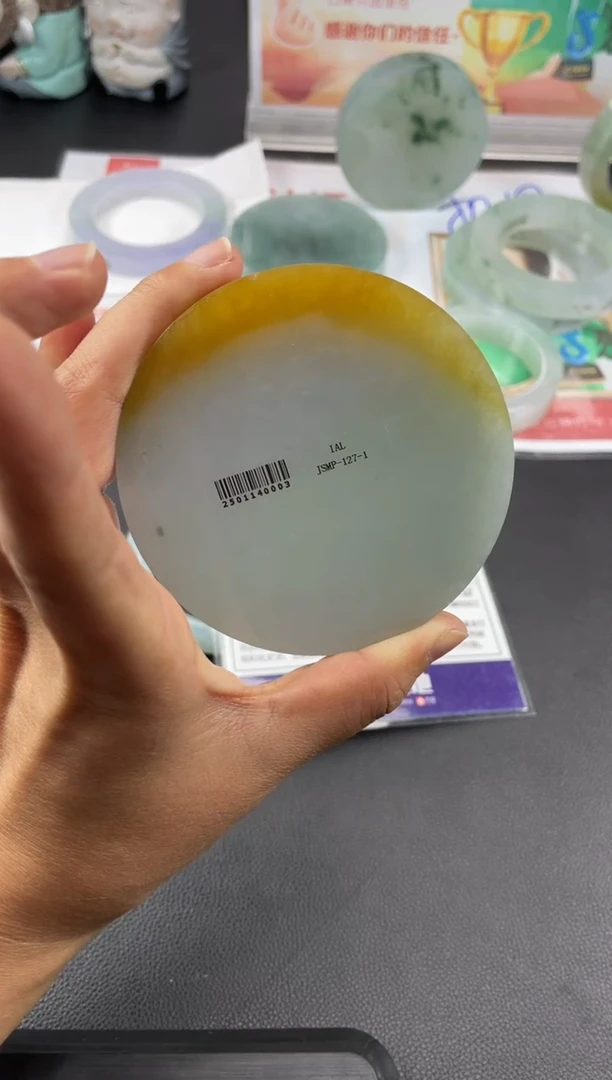 【闪购商品】定制翡翠手镯未镶嵌正圈圆条AHF/12DZS