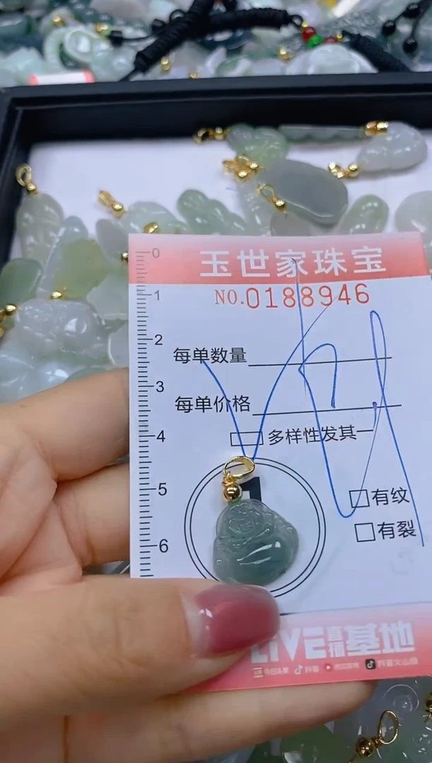 【闪购商品】翡翠颈饰未镶嵌闪购0188946多样性发其一