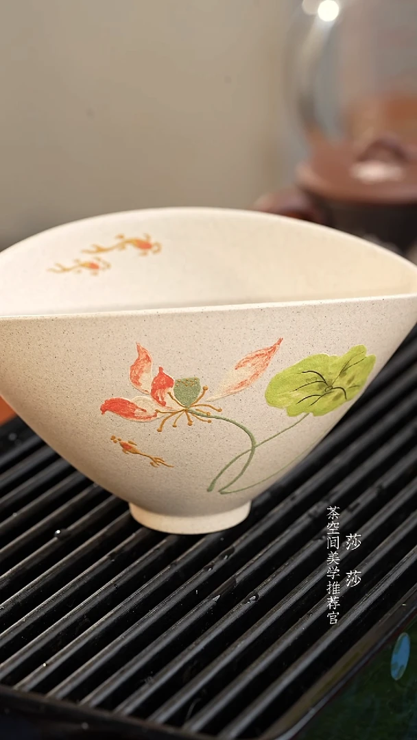 【闪购商品】荷花公道杯 白段荷花公道杯 白段