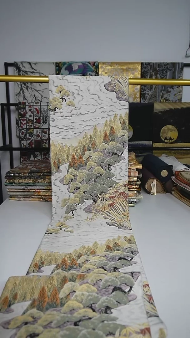 【闪购商品】织绣54 六通绍钯细密织风景