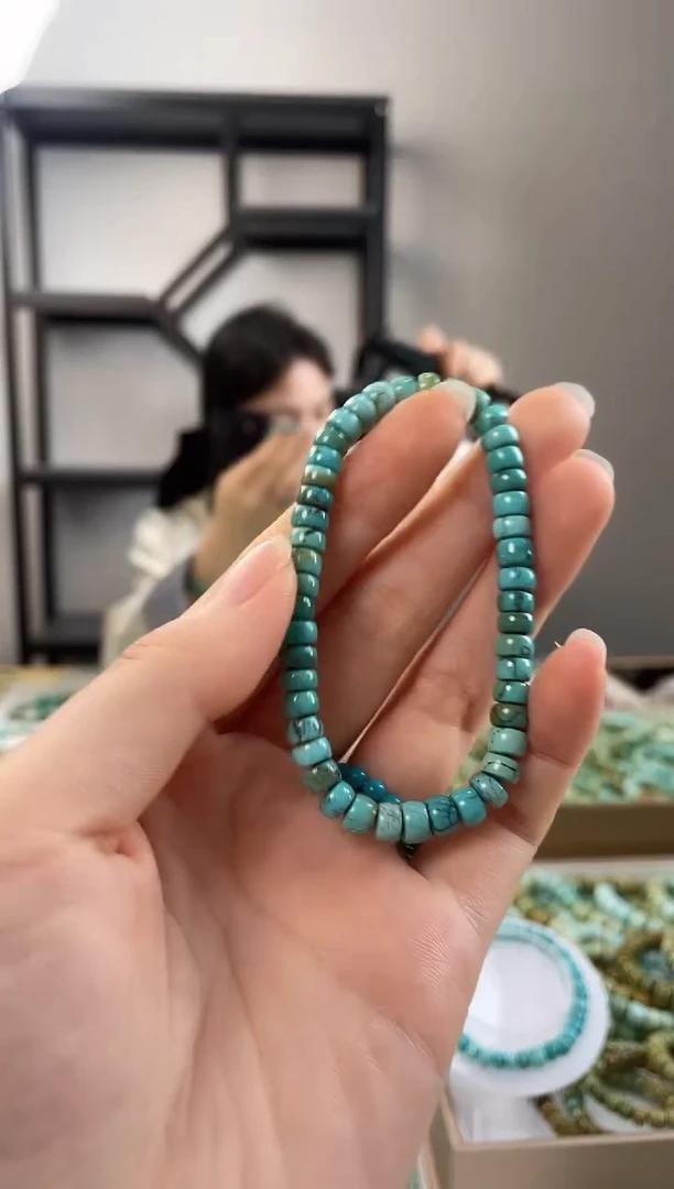 【闪购商品】绿松石珠宝奇石未镶嵌6+mm