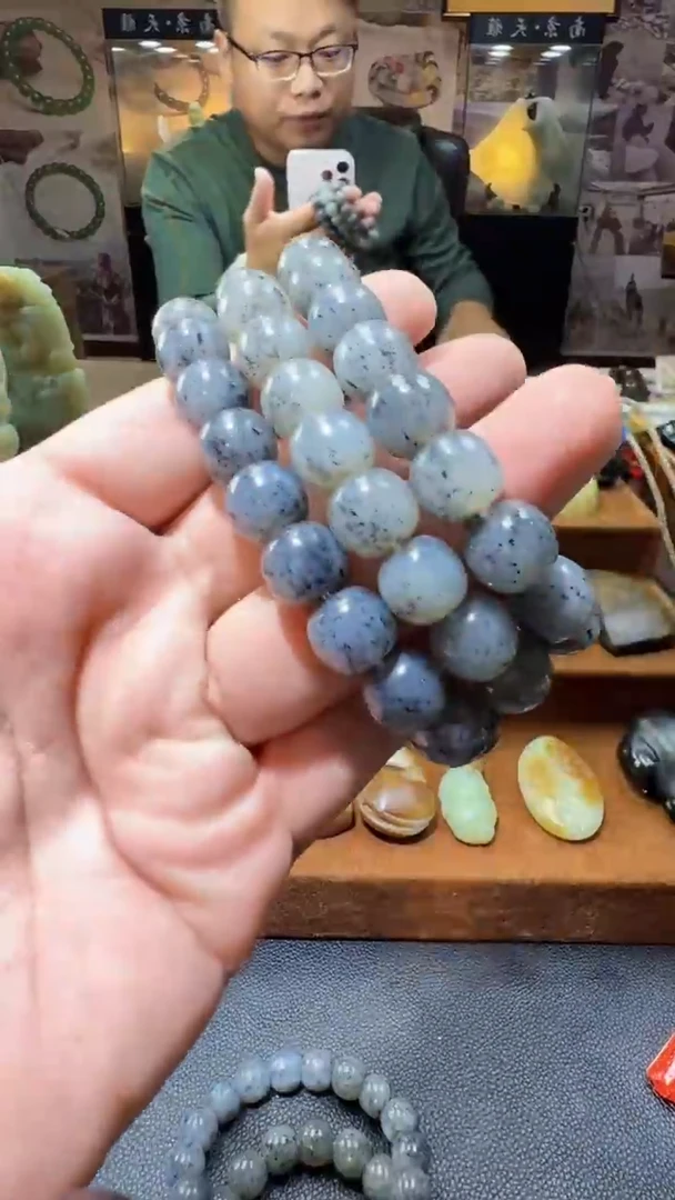 未镶嵌手串和田玉多样性发货拍一发一